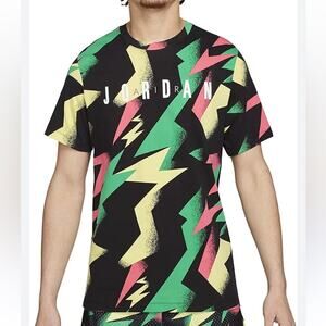Jordan Jumpman Air Multicolor Vintage T-Shirt Men’s Small Retro 90s Streetwear